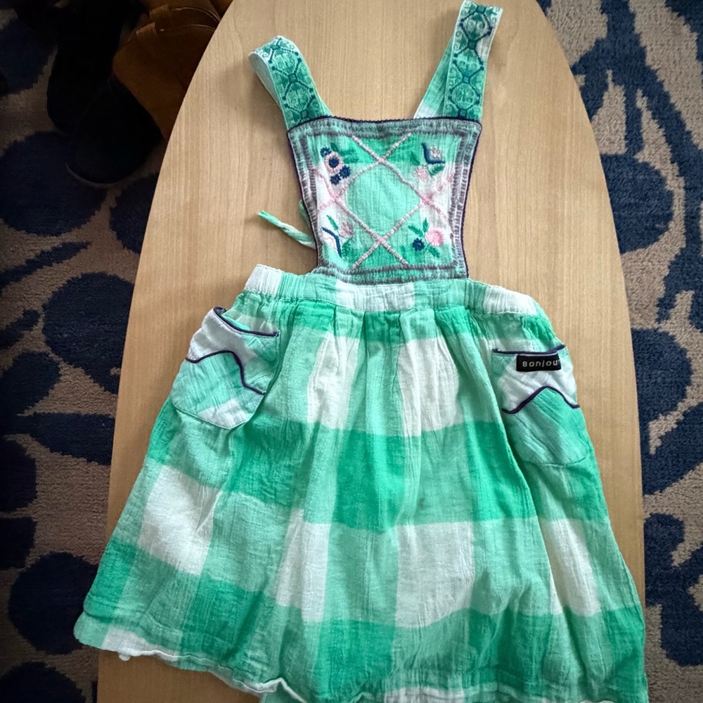 Bonjour Diary kids Pinafore Dress